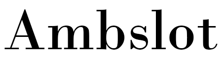 Ambslot